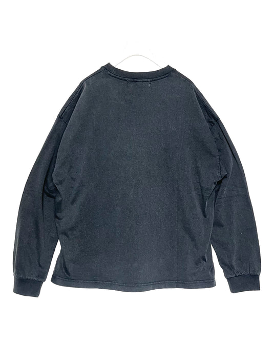 DISTURN L/S PIGMENT WASH TEE