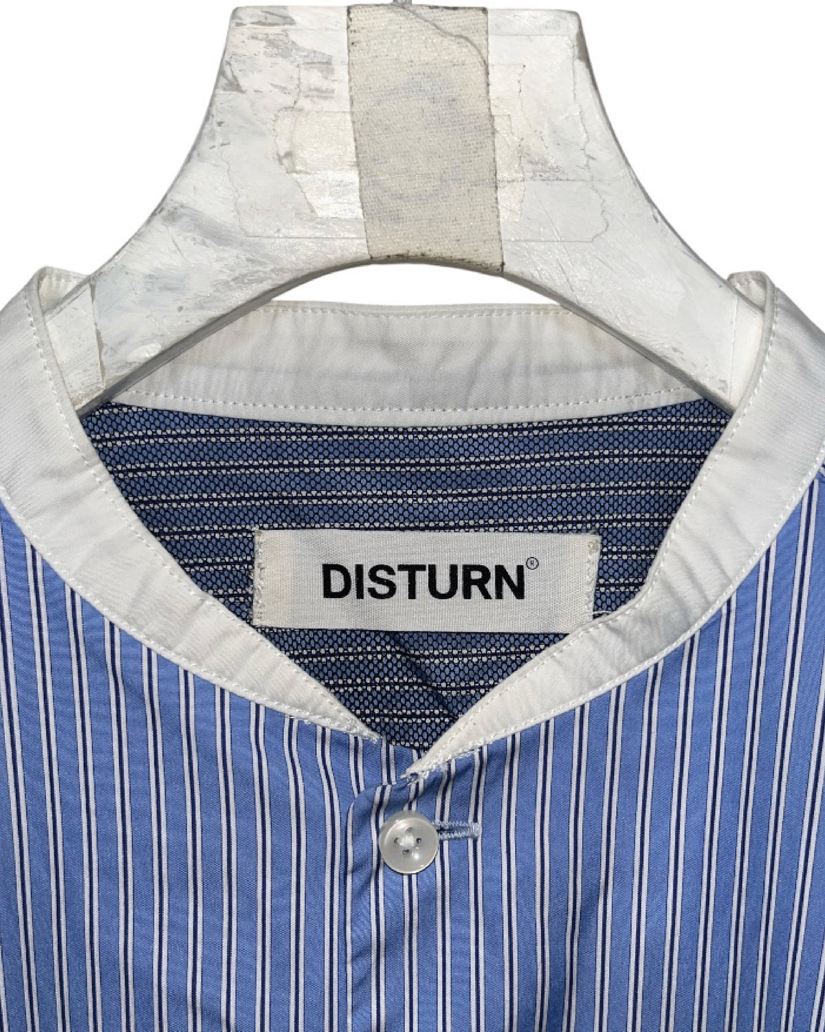 DISTURN SLEEVE TAFFETA L/S SHIRT.