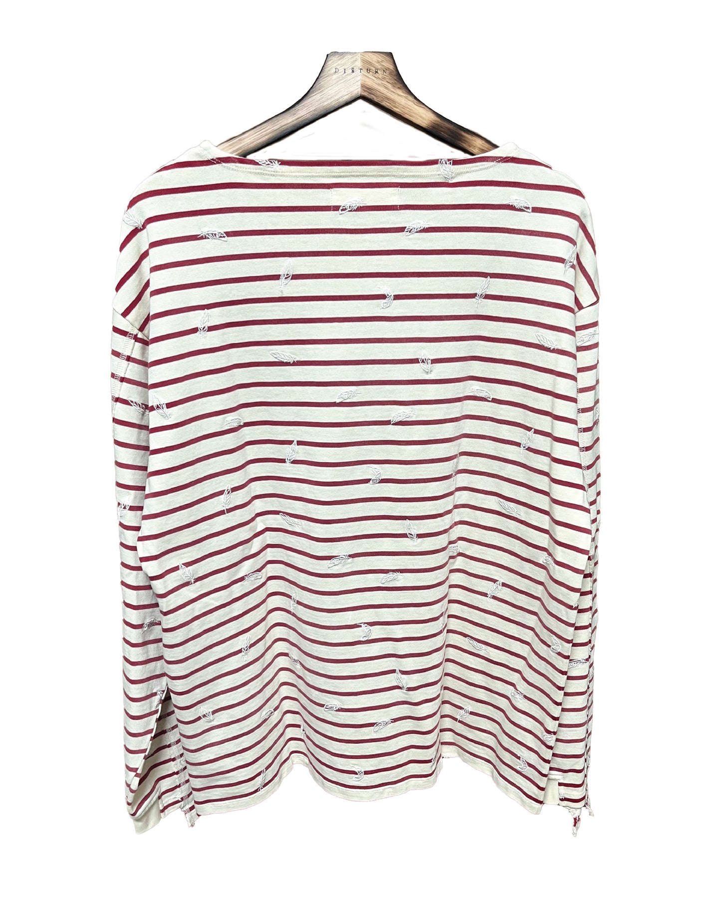 DISTURN   Feather Border L/S TEE