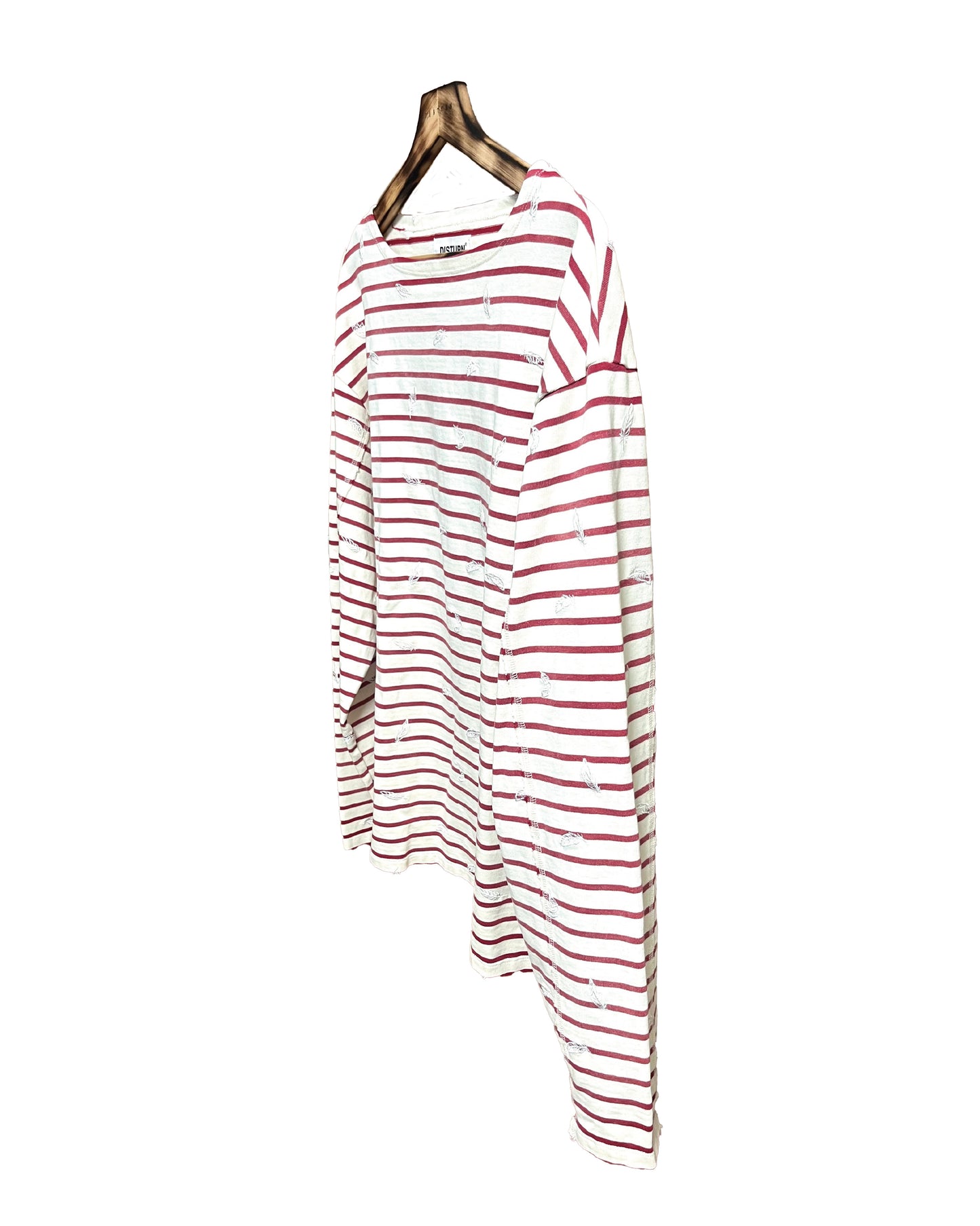 DISTURN   Feather Border L/S TEE