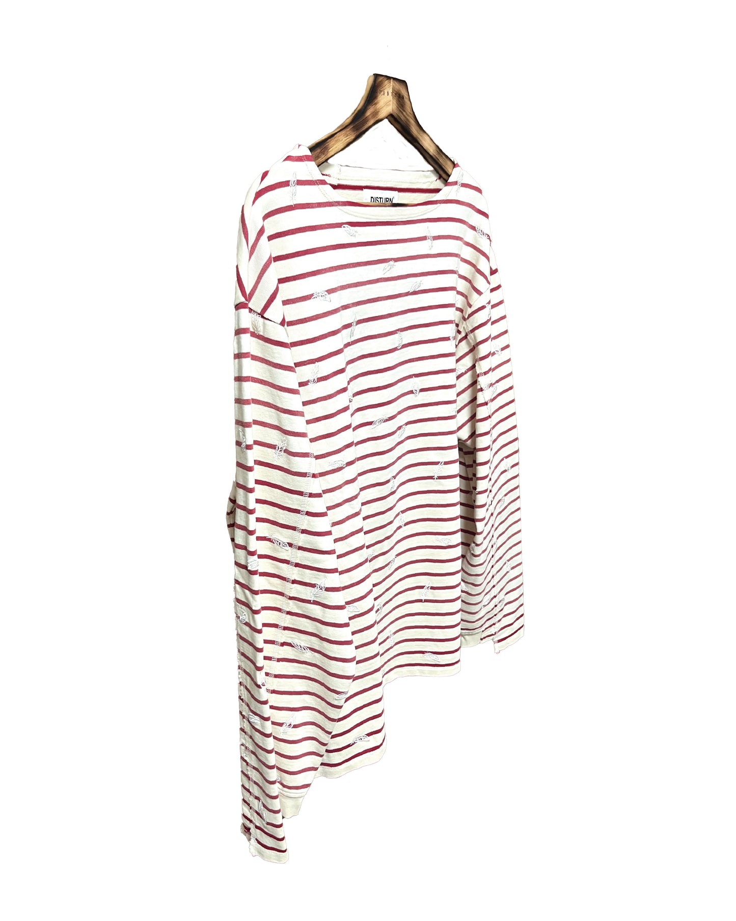 DISTURN   Feather Border L/S TEE