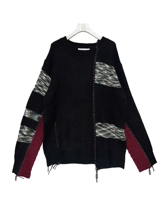 DISTURN   Pieced-together KNIT