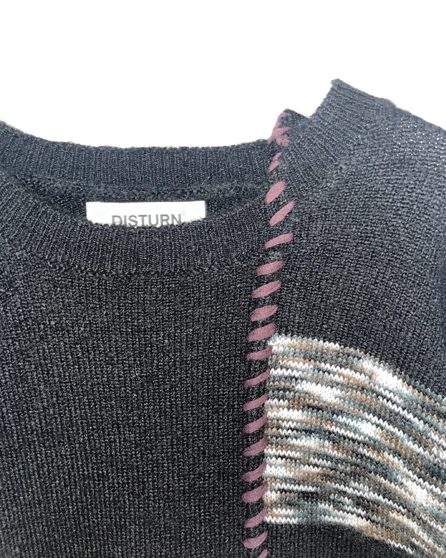 DISTURN   Pieced-together KNIT