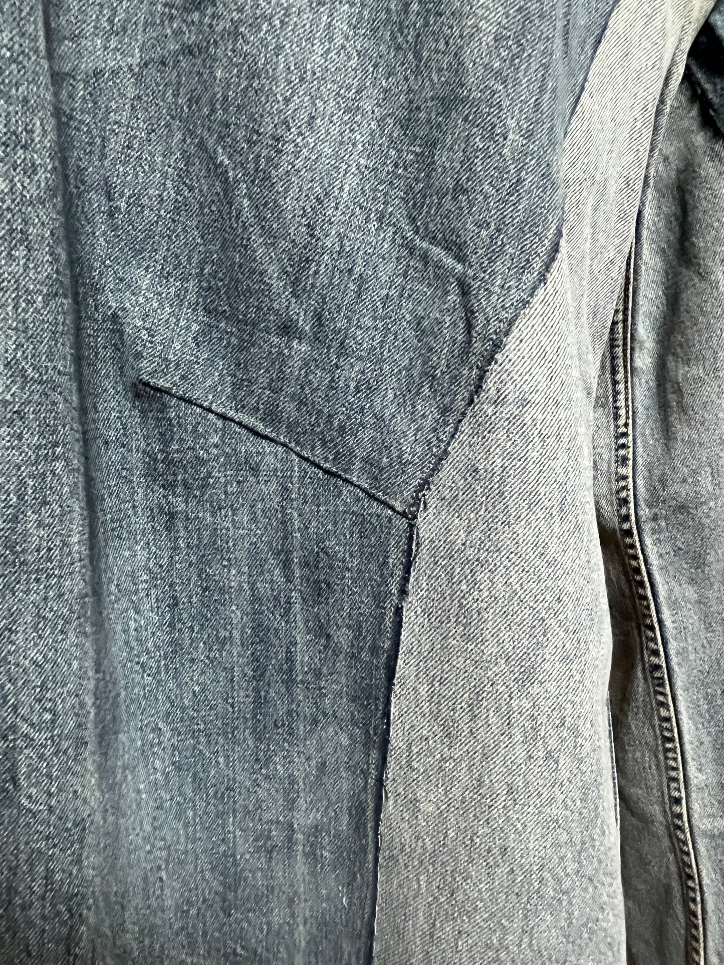 THAT IS+NOT DISTURN. W-DENIM PANTS.