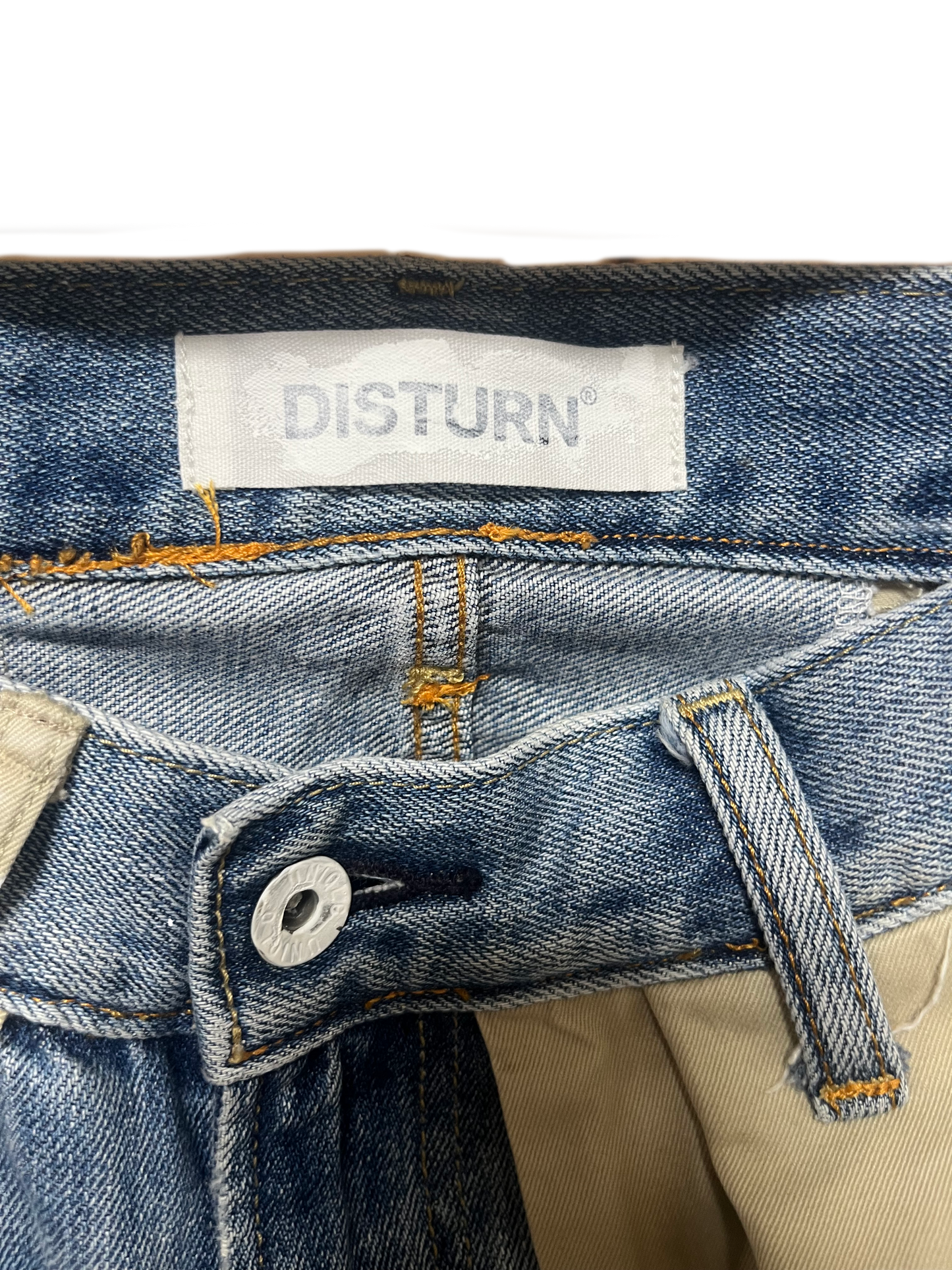 That is+not DISTURN   CHINO ON TOP OF DENIM PANTS