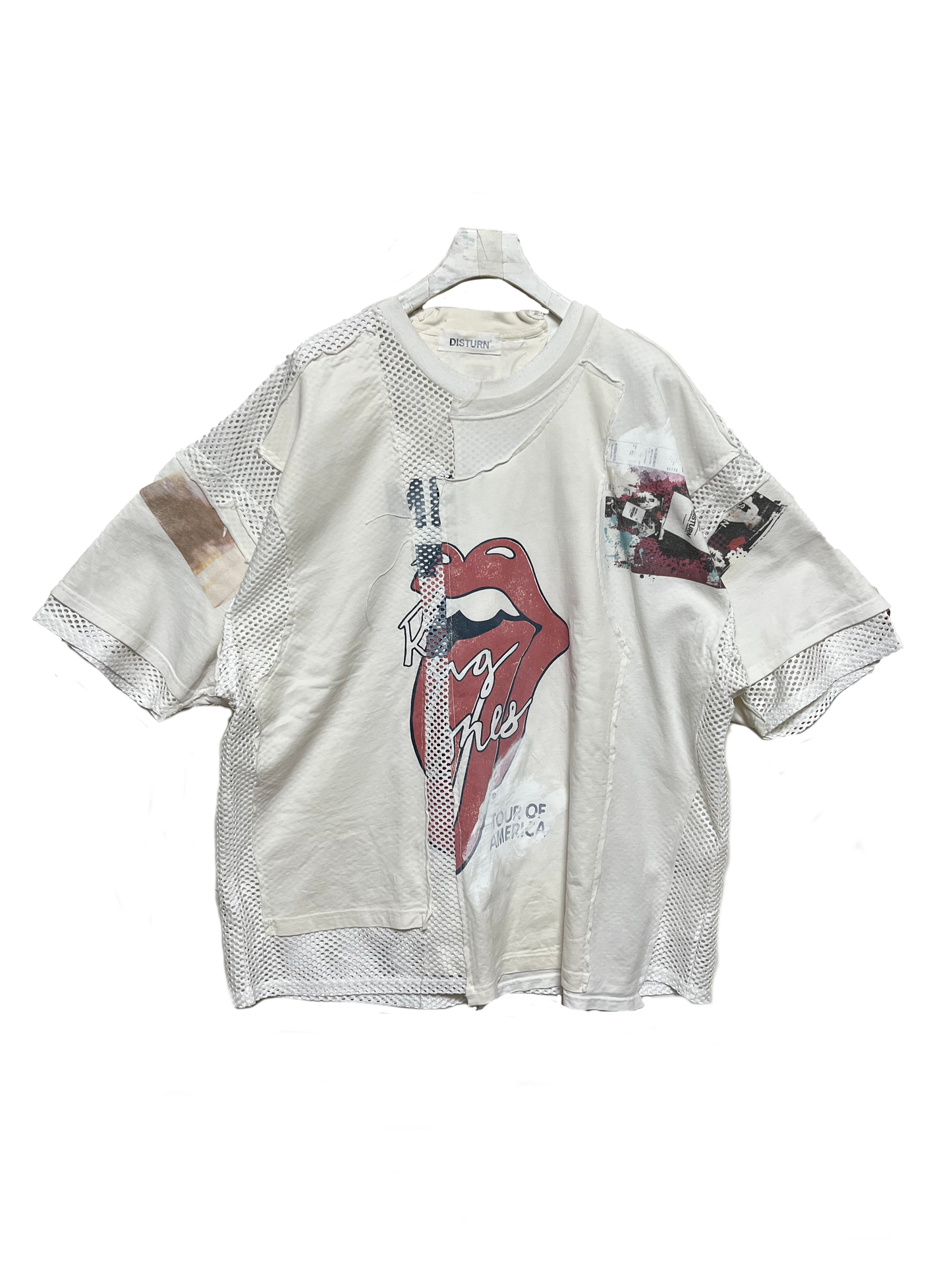THAT IS NOT DISTURB. REMAKE MESH COMBI S/S TEE