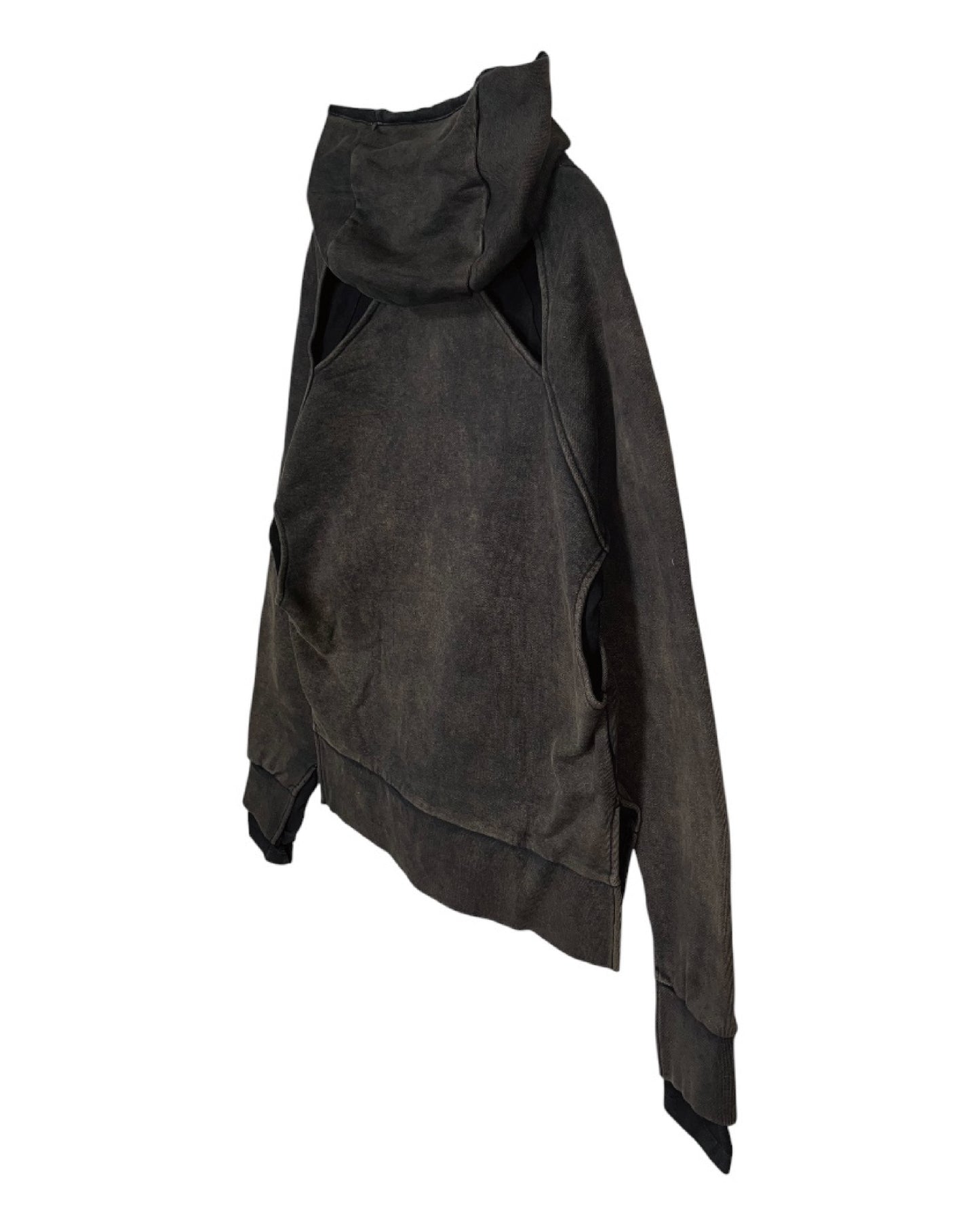 DISTURN   LAYER HOODED SWEAT