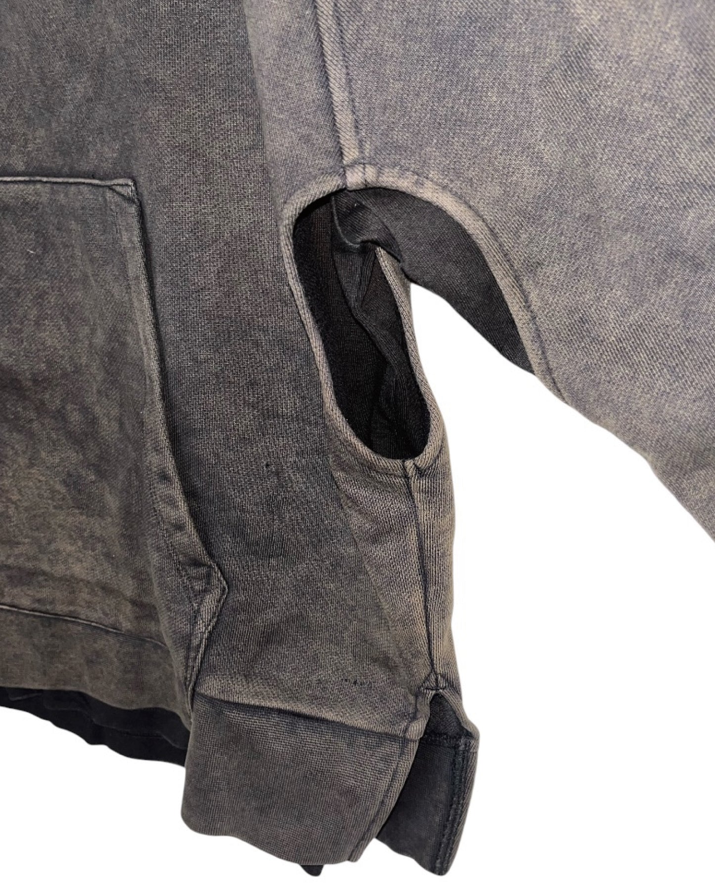 DISTURN   LAYER HOODED SWEAT
