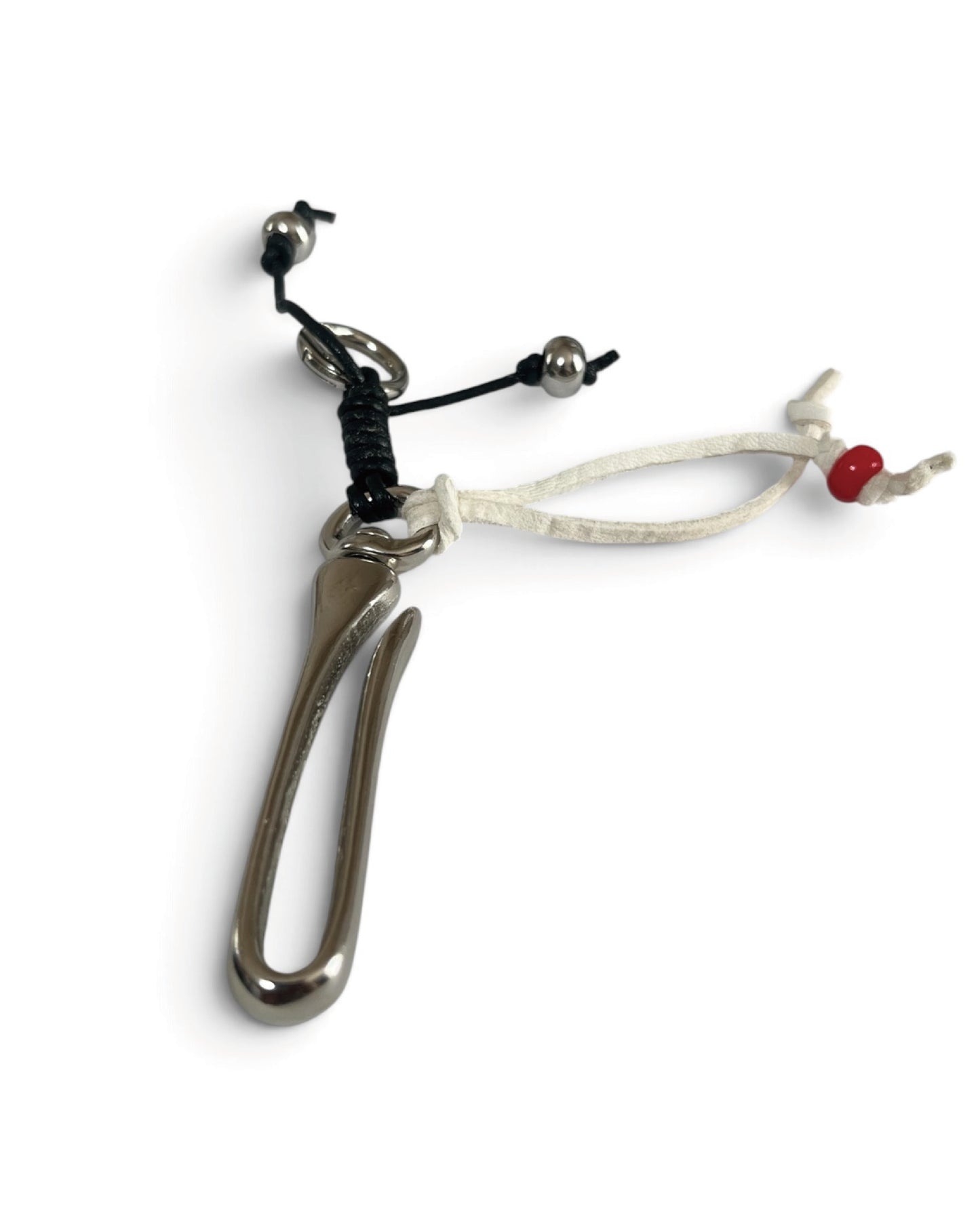 DISTURN   LETHER  HOOK LOOP KEYCAIN