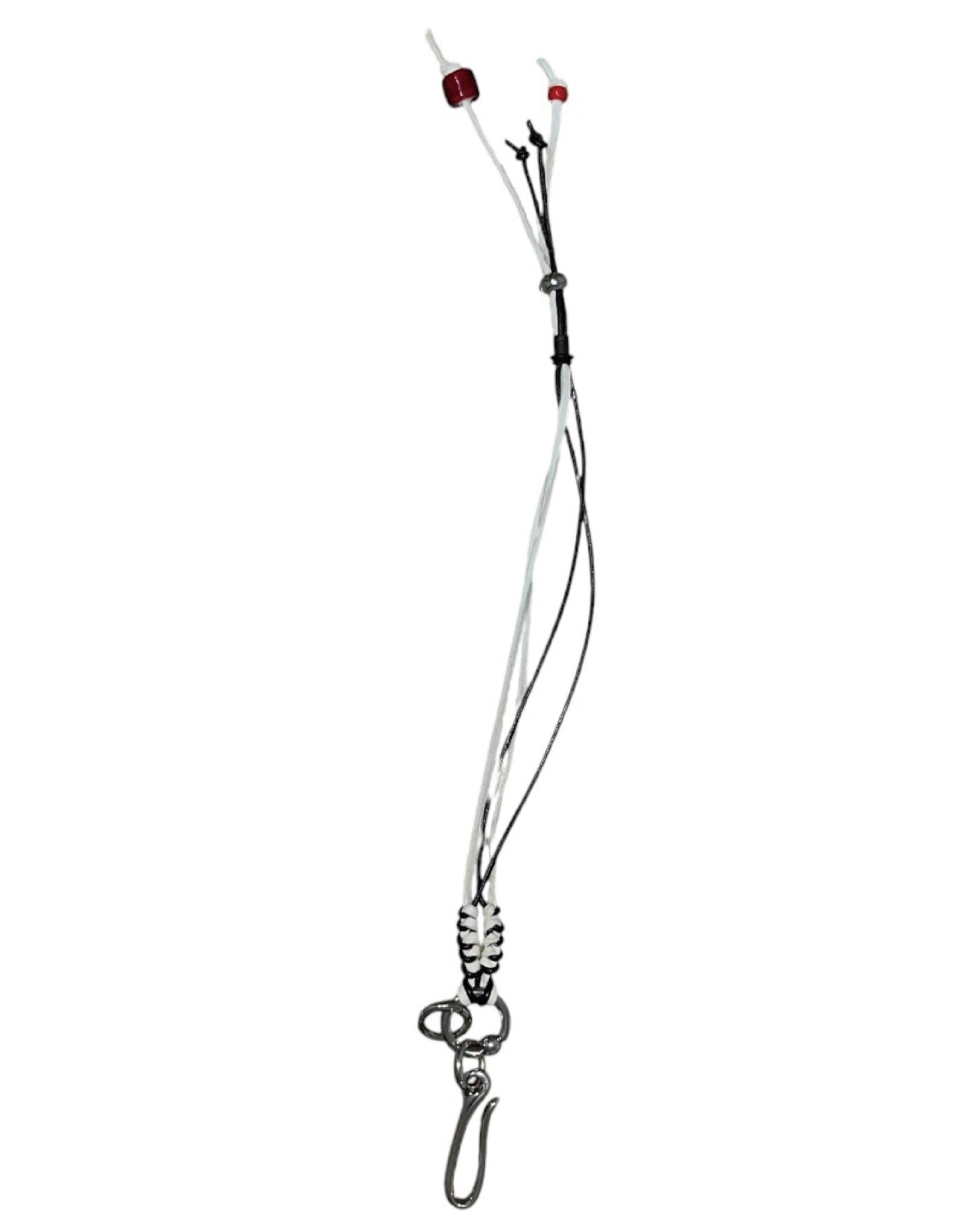 DISTURN   LETHER  HOOK LOOP CHOKER&KEYCAIN