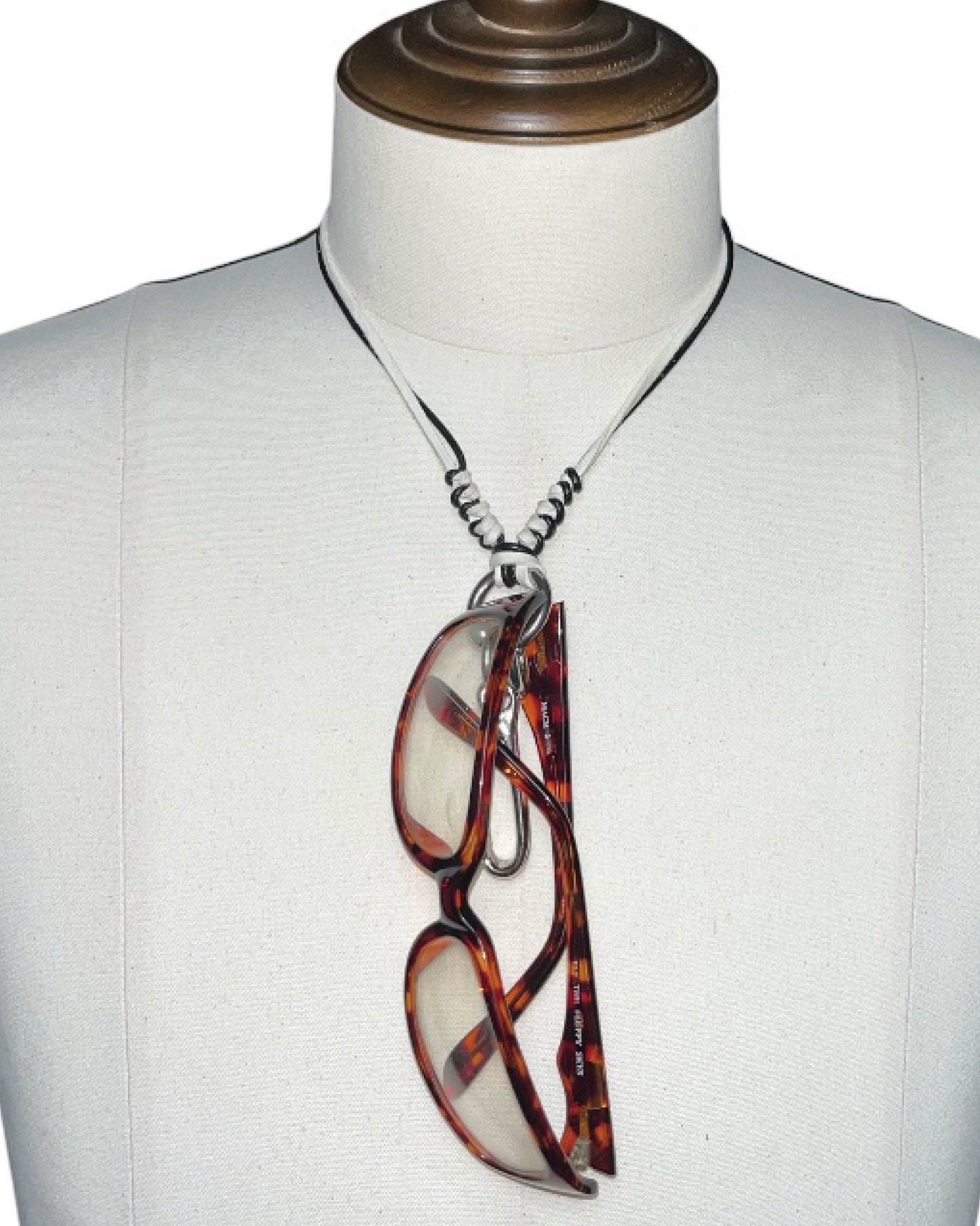 DISTURN   LETHER  HOOK LOOP CHOKER&KEYCAIN