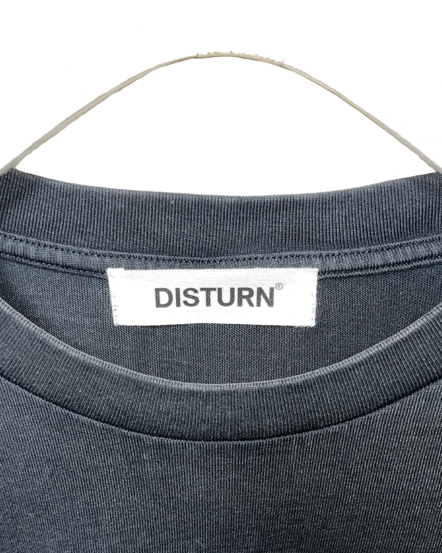 DISTURN   L/S PIGMENT WASH TEE