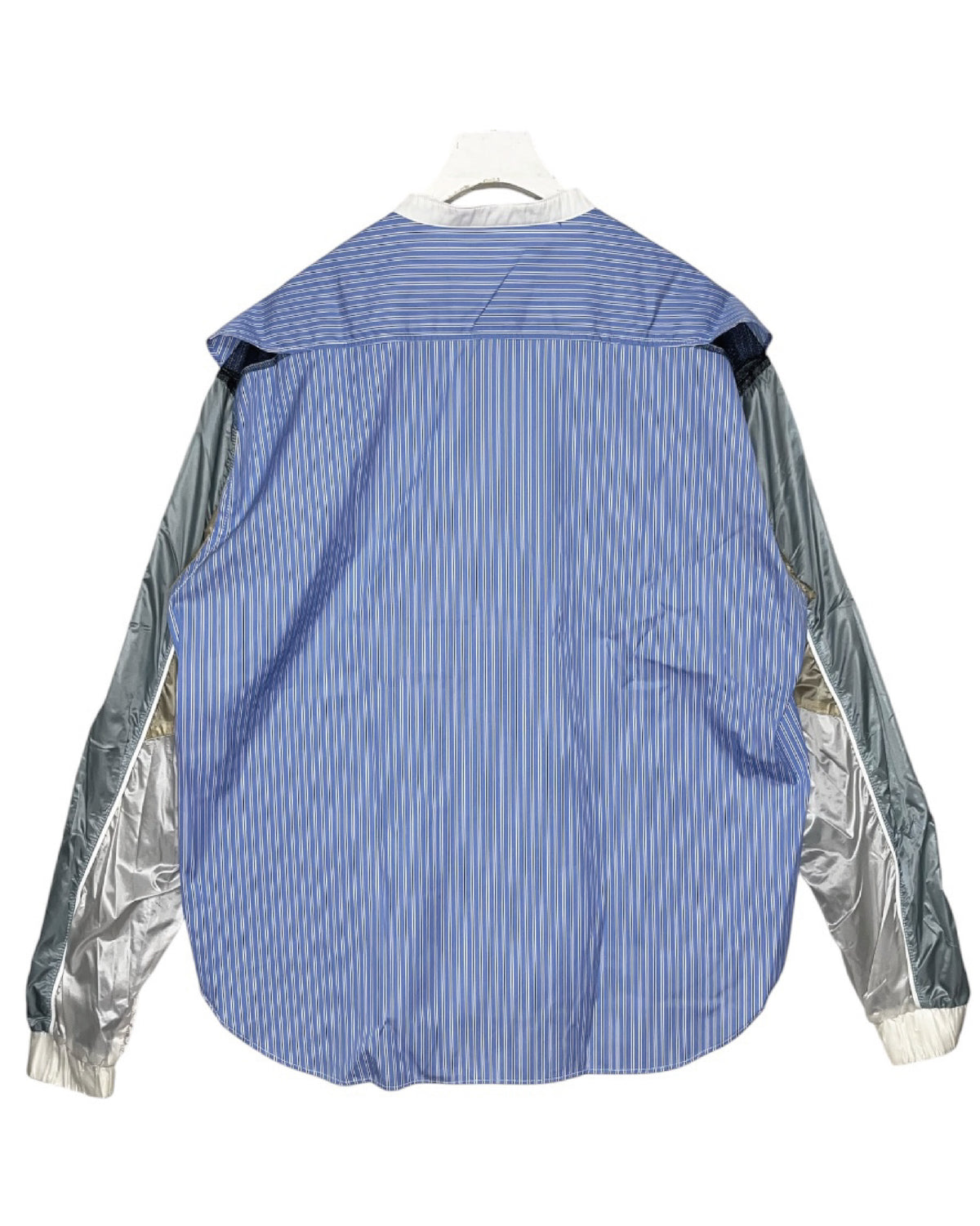 DISTURN  SLEEVE TAFFETA L/S SHIRT.