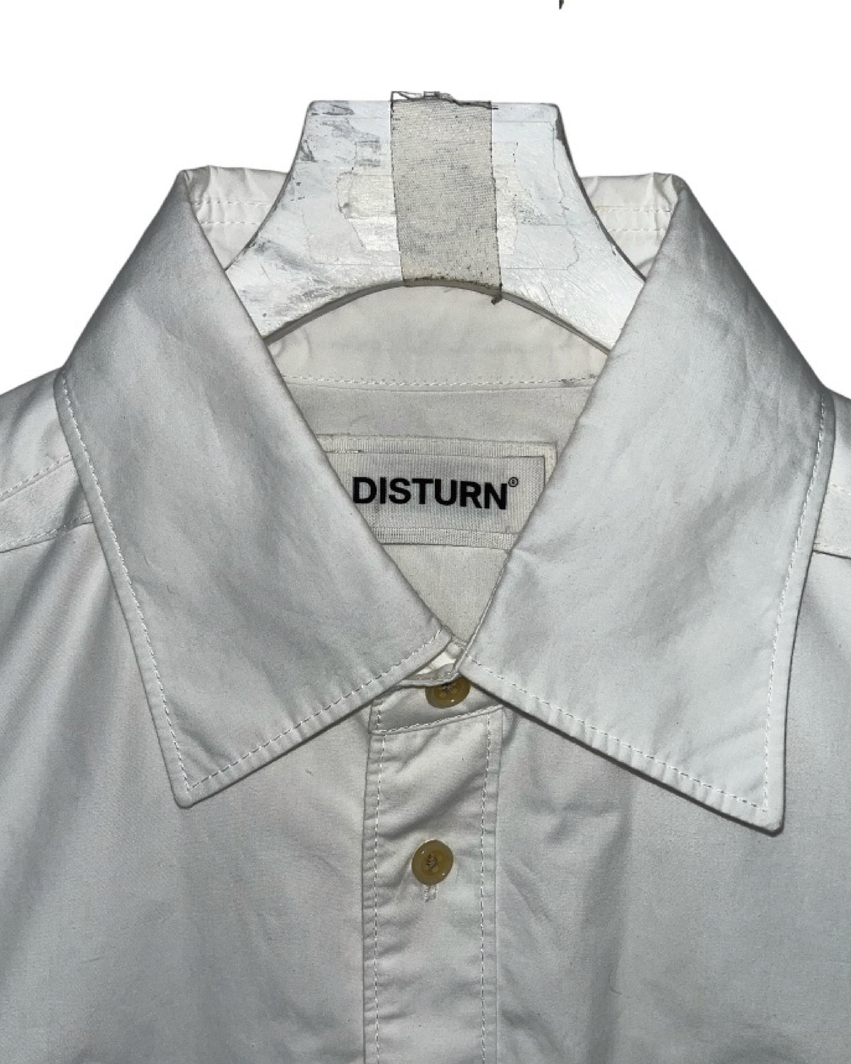 DISTURN LAYERD SHIRT.