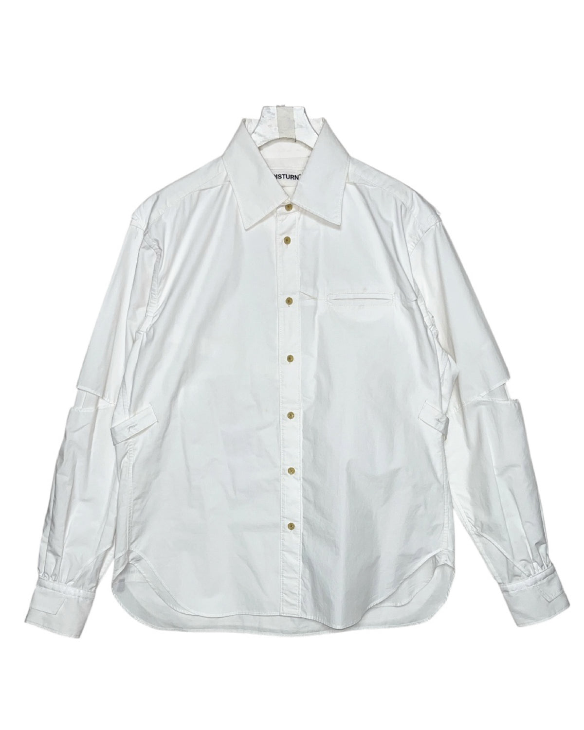 DISTURN LAYERD SHIRT.