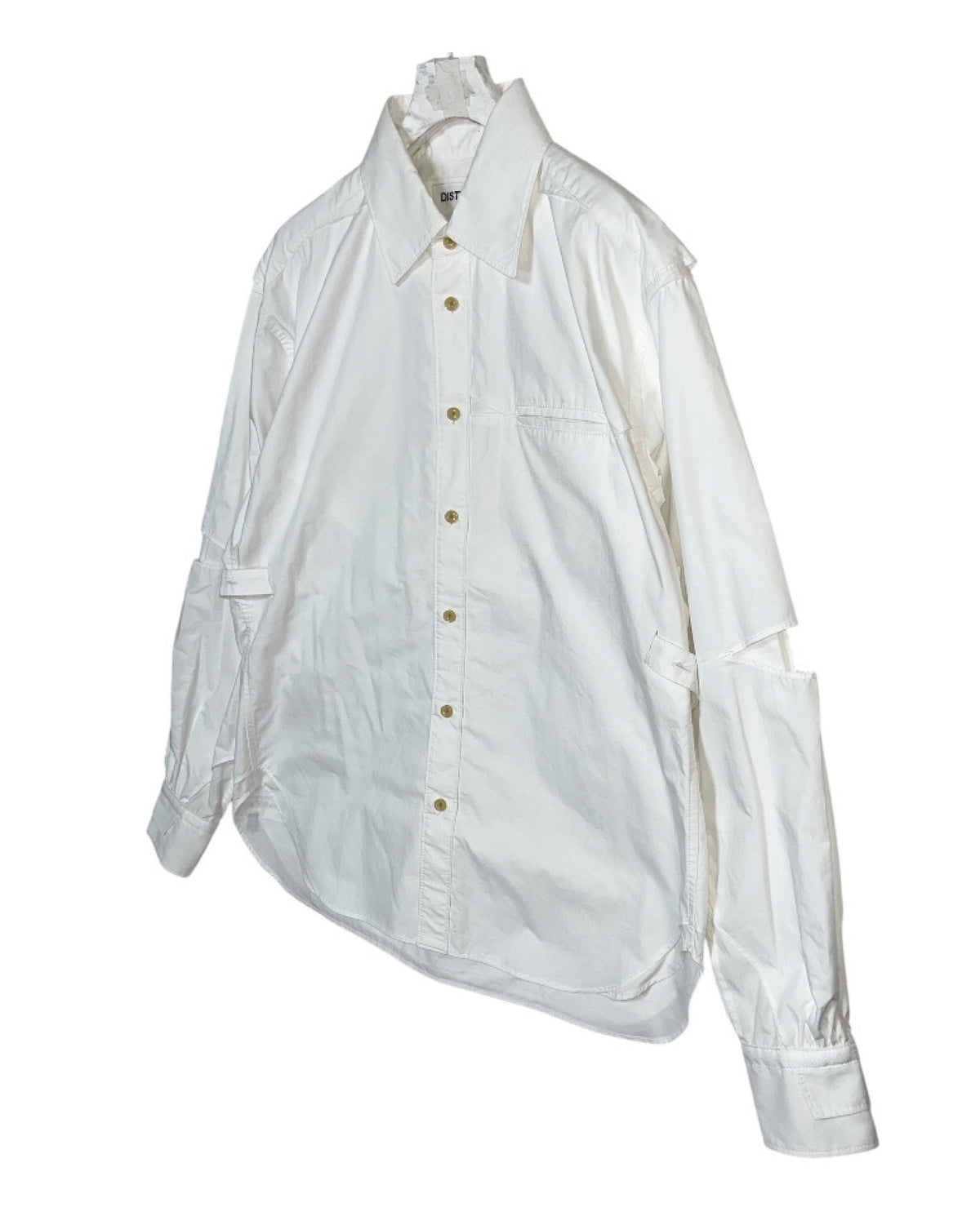 DISTURN LAYERD SHIRT.