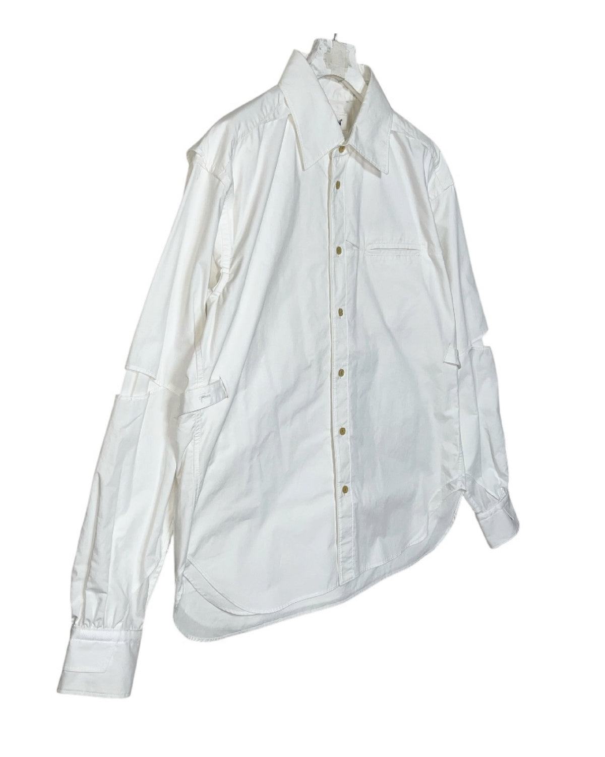 DISTURN LAYERD SHIRT.