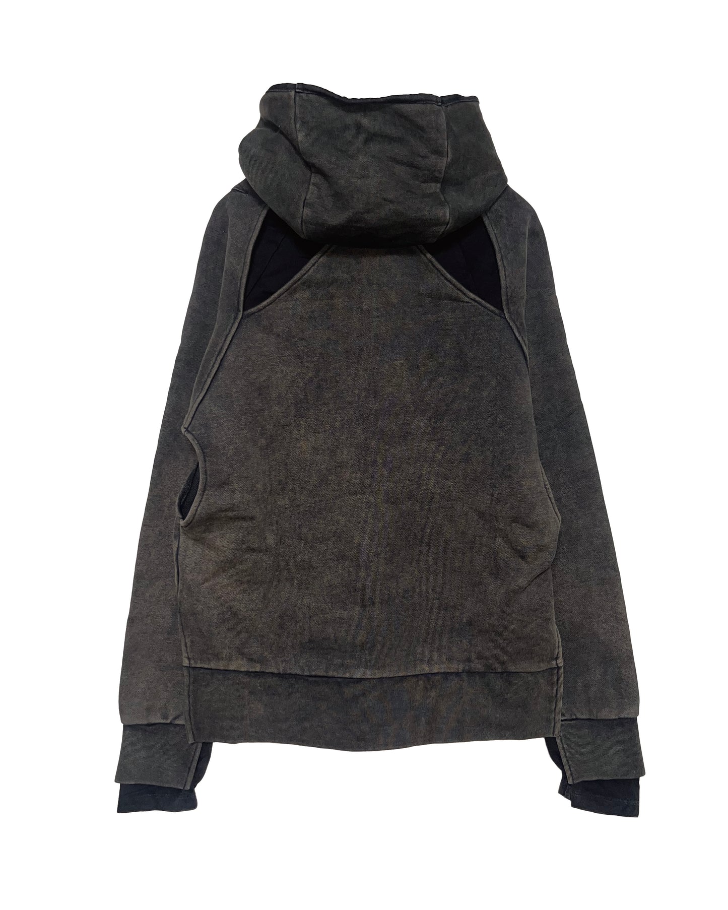 DISTURN   LAYER HOODED SWEAT