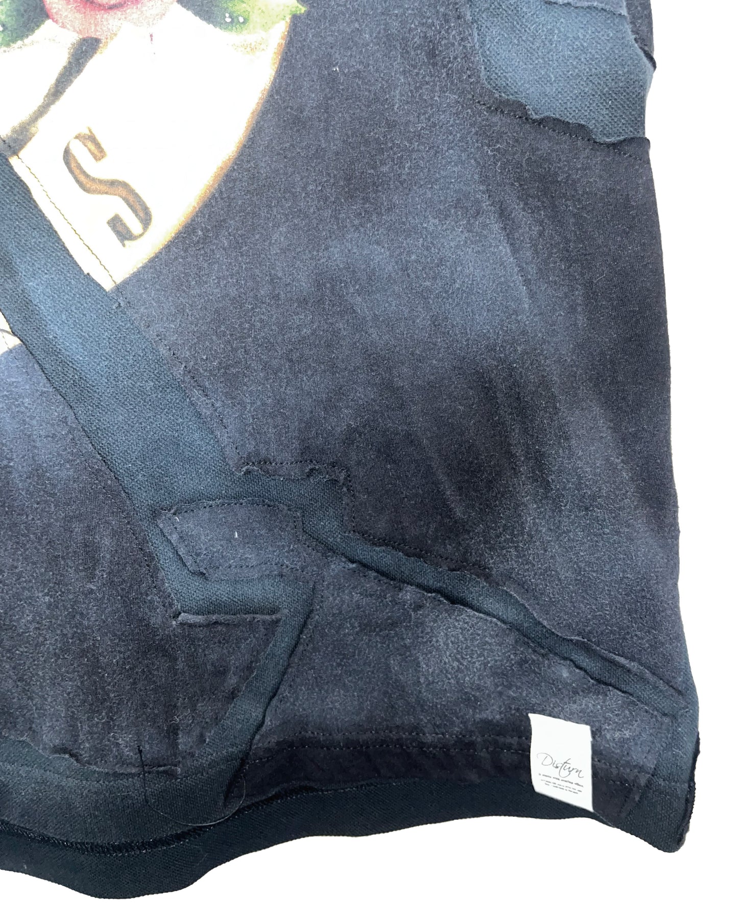 THAT IS+NOT DISTURN.  REMAKE CUTTING OVERSTITCHING S/S TEE